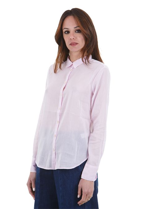 Camicia regular fit  in voile di cotone e seta FORTE FORTE | Camicie | 9906MYSHIRT2017